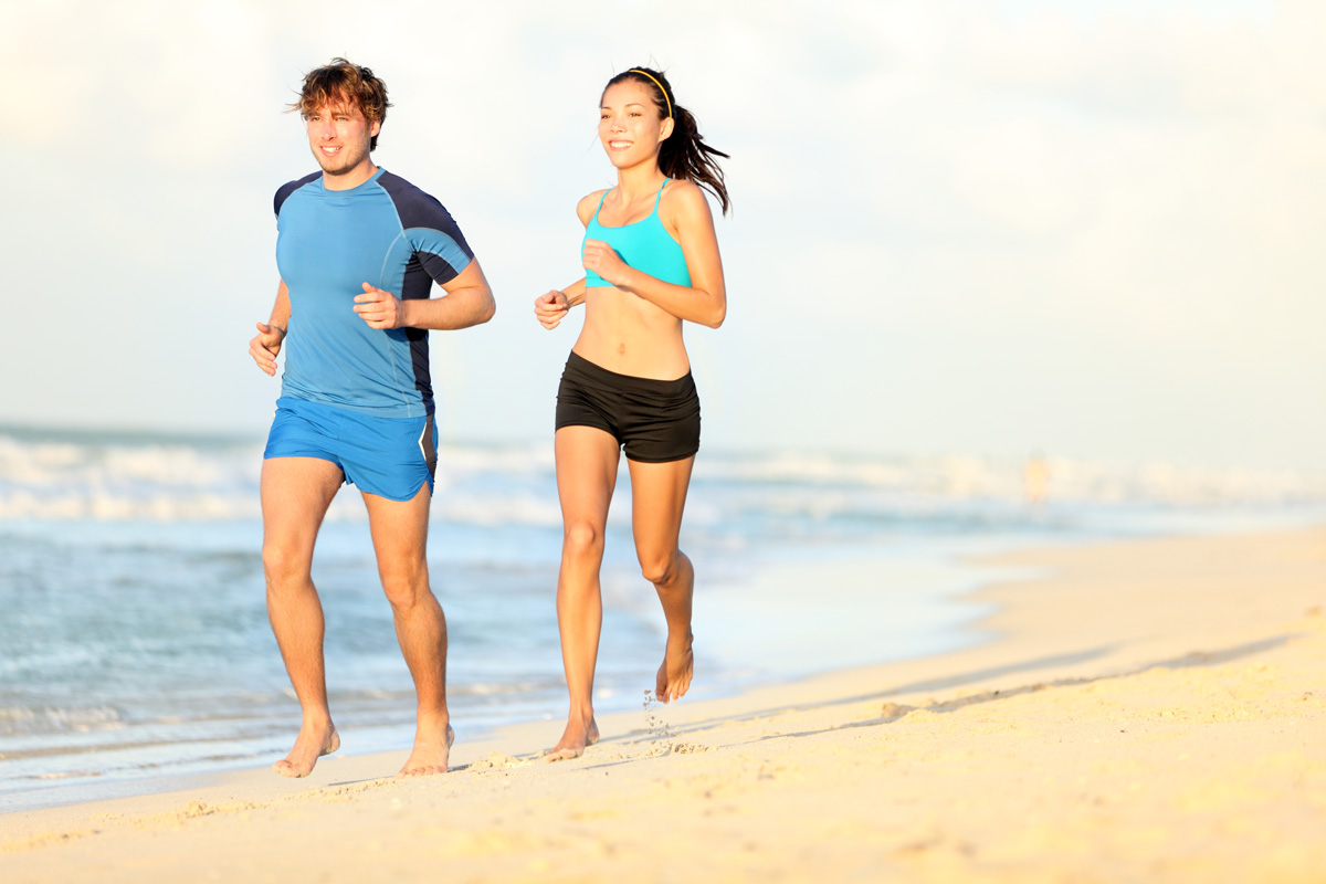 Stay Fit on Vacation: Running on Sand