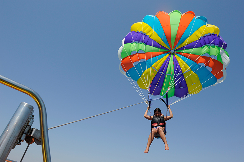 Experience Parasailing in Mexico
